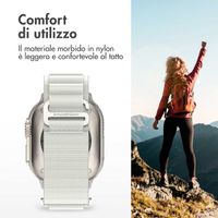 imoshion Cinturino in nylon Alpine Apple Watch | 38/40/41/42 mm - Bianco