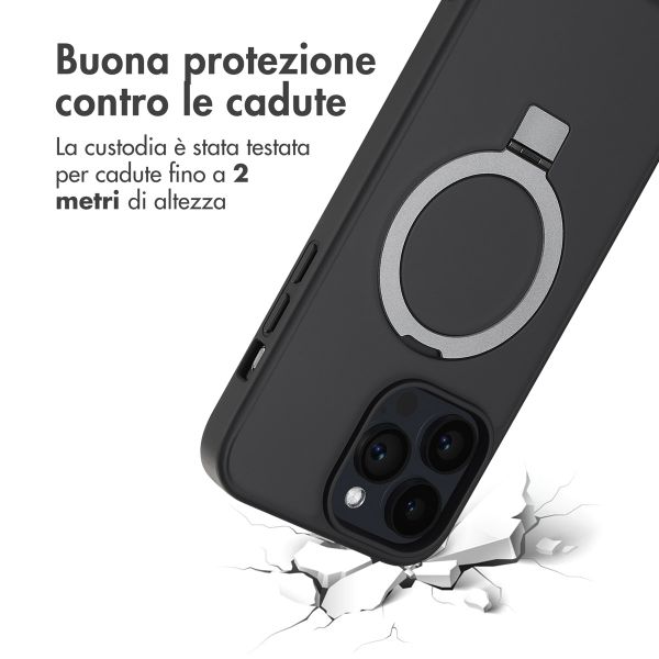 Accezz Cover con anello e supporto con MagSafe Apple iPhone 14 Pro Max - Nero
