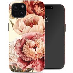 Selencia Cover posteriore Vivid con MagSafe Apple iPhone 15 - Vintage Peony