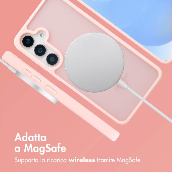 imoshion Cover posteriore Color Guard con MagSafe Samsung Galaxy S25 - Rosa chiaro