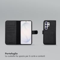 Selencia Libreria rimovibile Olyn con MagSafe Samsung Galaxy S26 Ultra - Nero
