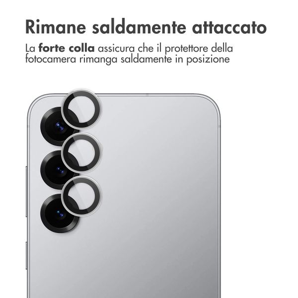 imoshion 2 Pack protezione lente fotocamera Samsung Galaxy S25 Plus - Silver Shadow