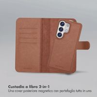 Selencia Libreria rimovibile Olyn con MagSafe Samsung Galaxy S26 Ultra - Marrone