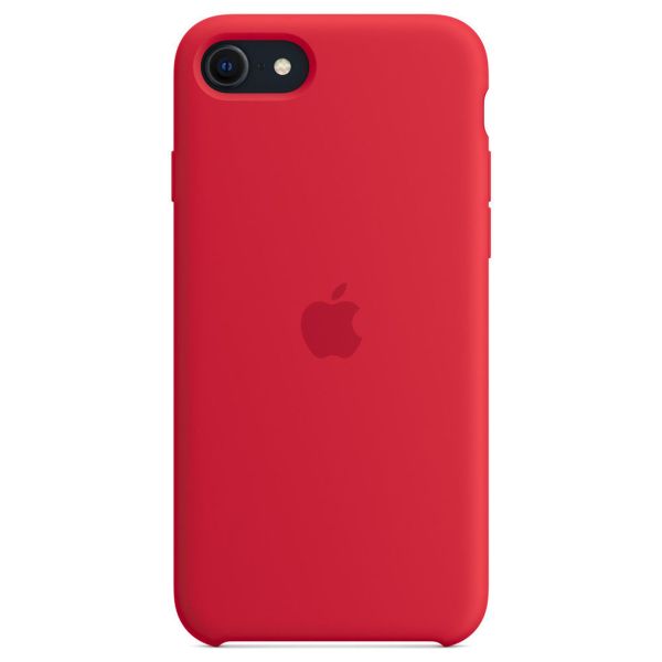 Apple Cover in Silicone Apple iPhone SE (2022 / 2020) / 8 / 7 - Rosso