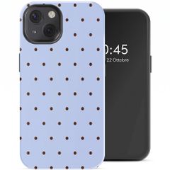 Selencia Cover posteriore Vivid con MagSafe Apple iPhone 13 - Happy Dots Digital Sky