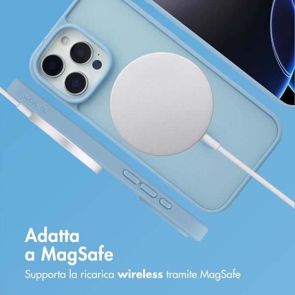imoshion Cover posteriore Color Guard con MagSafe Apple iPhone 16 Pro Max - Azzurro