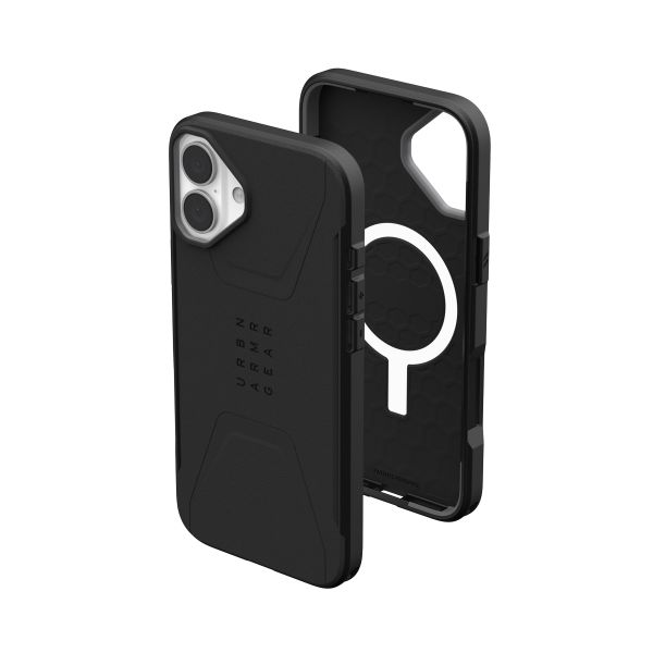 UAG Cover Posteriore Civilian con MagSafe Apple iPhone 16 Plus - Nero