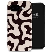 Selencia Cover posteriore Vivid con MagSafe Google Pixel 10a - Art Wave Black