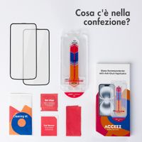 Accezz Protezione schermo in vetro temperato con applicatore - 2-pack Apple iPhone 17 Pro Max