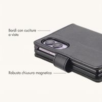 imoshion Cover a libro di Lusso Samsung Galaxy Z Fold 8 - Nero