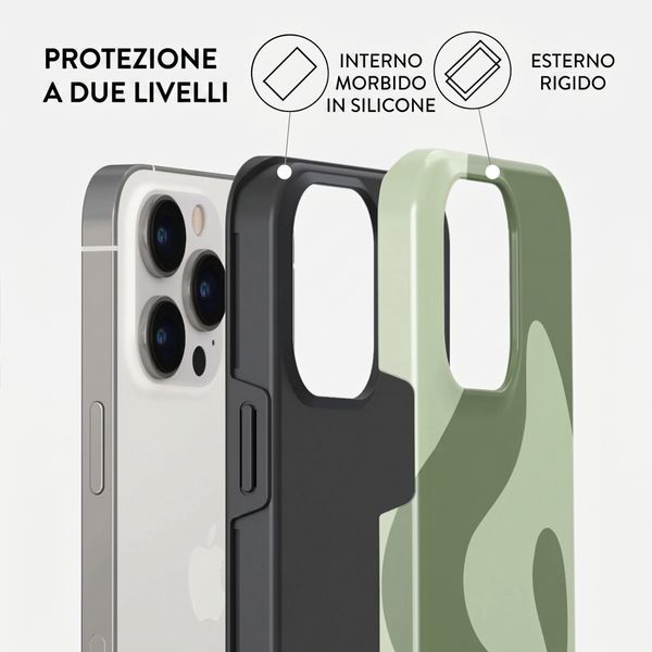 Burga Cover Posteriore Resistente con MagSafe Apple iPhone 14 Pro - No Rush