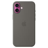 Apple Cover Posteriore in Silicone con MagSafe Apple iPhone 16 Plus - Stone Gray