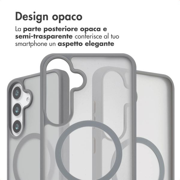 imoshion Cover posteriore Color Guard con MagSafe Samsung Galaxy S25 Plus - Grigio