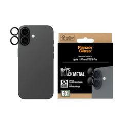 PanzerGlass Pellicoprotettiva fotocamera Hoops Optic Rings Apple iPhone 17 - Nero