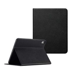 Selencia Cover Riva Apple iPad 11 (2025) 11 pollici A16 / iPad 10 (2022) 10.9 pollici - Nero