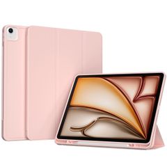 Accezz Cover a libro in silicone Smart Apple iPad Air 13 pollici (2026) M4 / (2025) M3 / (2024) M2 - Rosa
