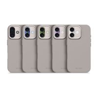 Decoded Cover in Silicone MagSafe Apple iPhone 17 - Soft Taupe