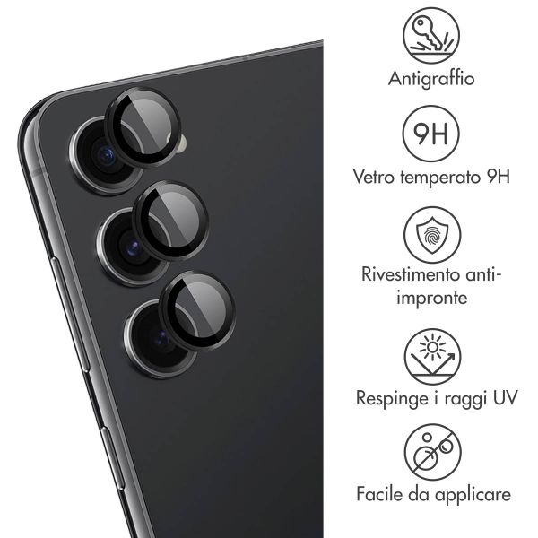imoshion 2 Pack protezione lente fotocamera Samsung Galaxy S24 Plus - Nero