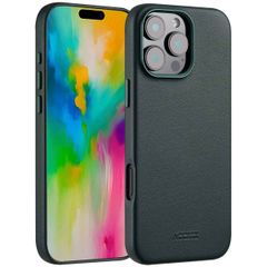 Accezz Cover in Pelle con MagSafe Apple iPhone 16 Pro Max - Cedar Green