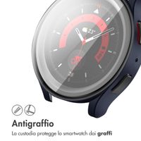 imoshion Cover rigida integrale Samsung Galaxy Watch 6 - 40 mm - Blu scuro