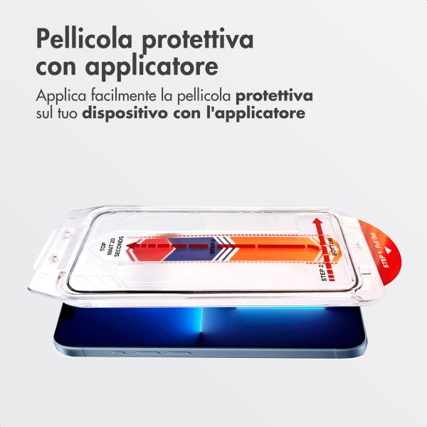 Accezz Vetro temperato + Applicatore Apple iPhone 13 Pro Max / 14 Plus