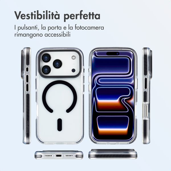 imoshion Cover Combat MagSafe Apple iPhone 17 Pro - Nero