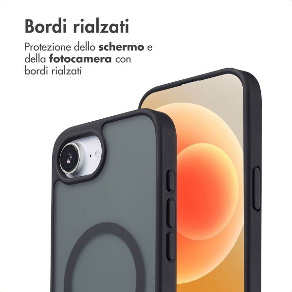 imoshion Cover posteriore Color Guard con MagSafe Apple iPhone 17e / 16e - Nero