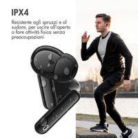 imoshion Aura Pro Auricolari in-ear wireless - Cancellazione attiva del rumore (ANC) - Nero