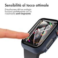 imoshion Cover rigida integrale Apple Watch 4 / 5 / 6 / SE - 40 mm - Blu scuro
