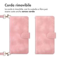 imoshion Cover a libro con Cordino Samsung Galaxy A37 (5G) - Rosa
