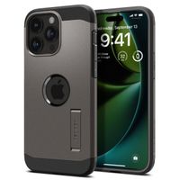 Spigen Cover Posteriore Corazzata Tough con MagSafe Apple iPhone 15 Pro - Gunmetal