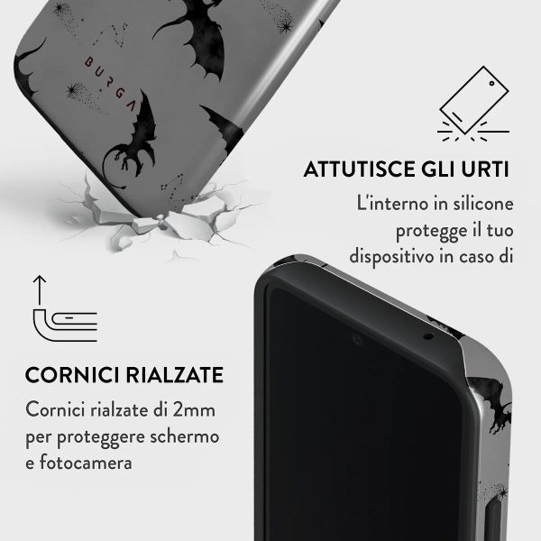 Burga Cover Posteriore Resistente Samsung Galaxy A55 - Draco