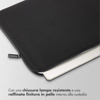 Accezz Cover per laptop 17 pollici - Laptopsleeve - Nera