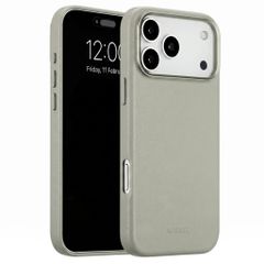 Accezz Cover in Pelle con MagSafe Apple iPhone 18 Pro Max / 17 Pro Max - Light Grey