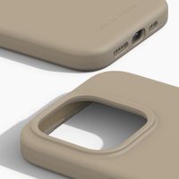 iDeal of Sweden Cover in silicone con MagSafe Apple iPhone 15 Pro - Beige