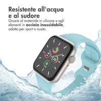 imoshion Cinturino in silicone⁺ Apple Watch | 44/45/46/49 mm - Taglia M/L - Sapphire Blue