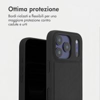 Accezz Backcover Edge con MagSafe Apple iPhone 17 Pro - Nero