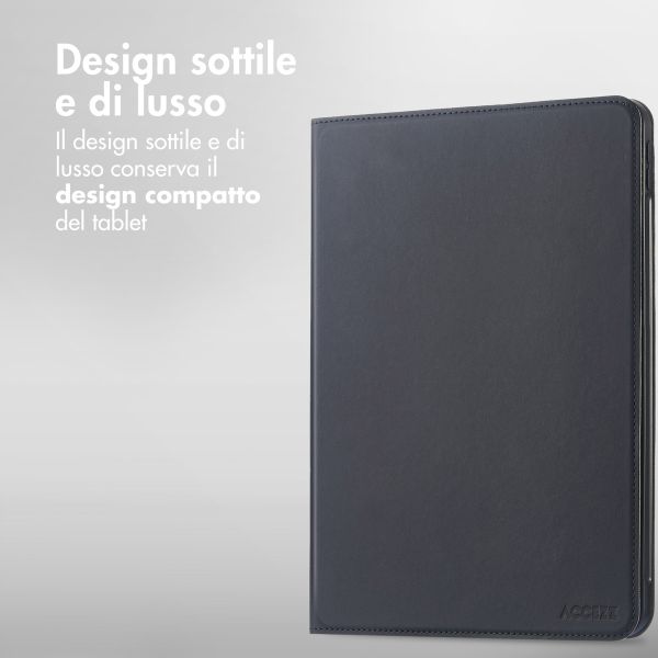 Accezz Cover Tablet Classica Apple iPad 9 (2021) 10.2 pollici / iPad 8 (2020) 10.2 pollici / iPad 7 (2019) 10.2 pollici - Nero