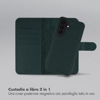 Accezz Cover a libro Edge rimovibile con MagSafe Samsung Galaxy A27 (5G) - Verde