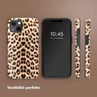 Selencia Cover posteriore Vivid con MagSafe Apple iPhone 13 - Wild Leo