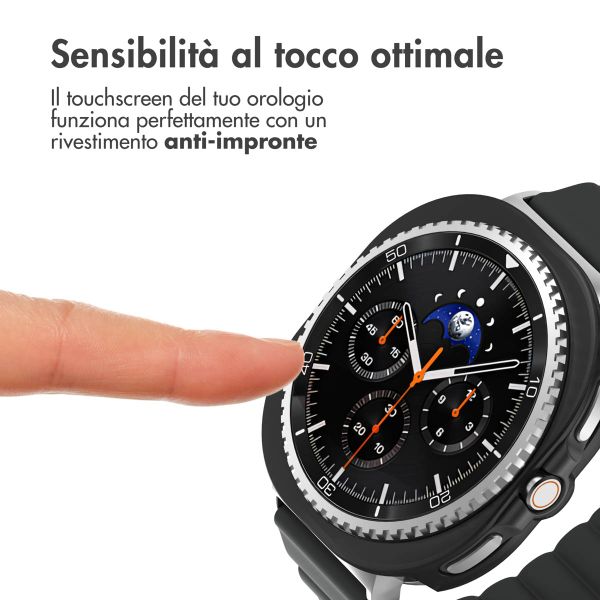 imoshion Cover rigida Bumper Samsung Galaxy Watch 8 Classic (46 mm) - Nero