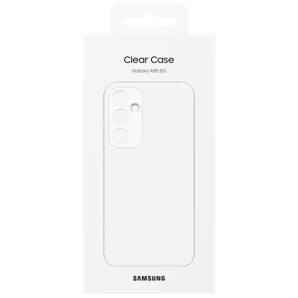 Samsung Cover Rigida Trasparente Originale Samsung Galaxy A55 - Trasparente
