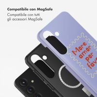 Selencia Cover posteriore Vivid con MagSafe Samsung Galaxy S25 - More Amor