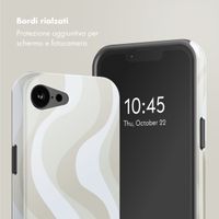 Selencia Cover posteriore Vivid con MagSafe Apple iPhone 17e / 16e - Desert Waves Beige