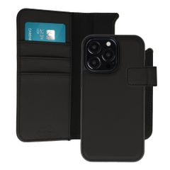 imoshion Cover a libro di lusso 2-in-1 rimovibile Apple iPhone 13 Pro - Nero