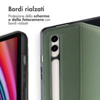 Accezz Cover Tablet Classica Samsung Galaxy Tab S10 Plus / Tab S9 FE Plus / Tab S9 Plus - Verde