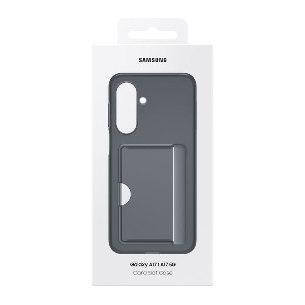 Samsung Cover Originale con Porta Carte Samsung Galaxy A17 (5G) / (4G) - Black