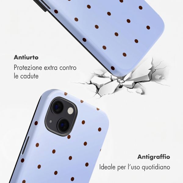 Selencia Cover Posteriore Vivid Apple iPhone 13 Pro - Happy Dots Digital Sky