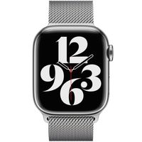 Apple Cinturino Milanese Loop Apple Watch Series 1 t/m 9 / SE (38/40/41 mm) | Series 10 / 11 (42 mm) - Silver