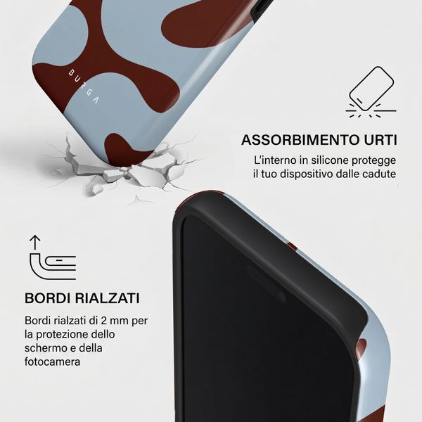 Burga Cover Posteriore Resistente con MagSafe Apple iPhone 17 Pro Max - Core